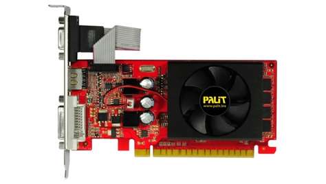 Видеокарта Palit GeForce GT 520 810Mhz PCI-E 2.0 1024Mb 1070Mhz 64 bit (NEAT5200HD06)