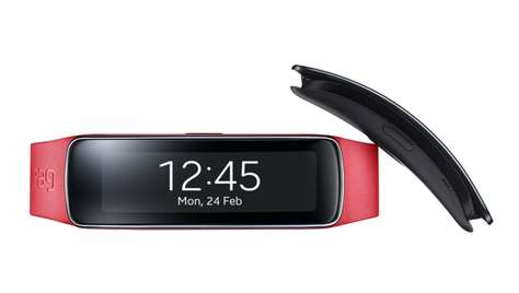 Умные часы Samsung Gear Fit SM-R350 Red
