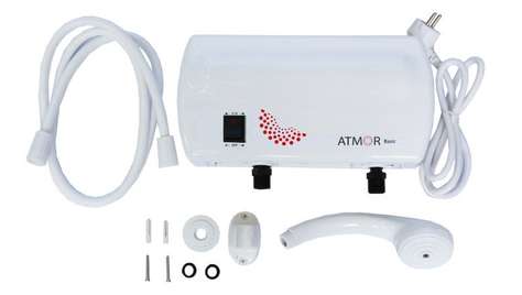 Водонагреватель проточный Atmor Basic 3,5 кВт душ