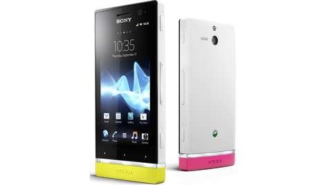 Смартфон Sony Xperia U white