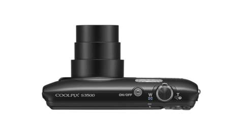 Компактный фотоаппарат Nikon COOLPIX S3500 Black