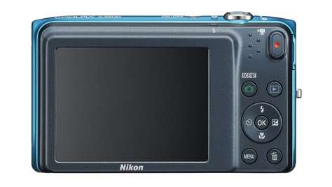 Компактный фотоаппарат Nikon S3500 Blue Lineart