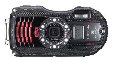 Компактный фотоаппарат Ricoh WG-4 GPS Black