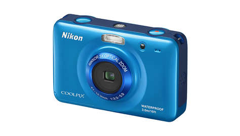 Компактный фотоаппарат Nikon COOLPIX S30 Blue