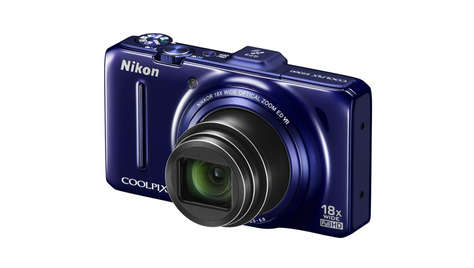 Компактный фотоаппарат Nikon COOLPIX S9300 Blue