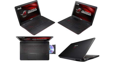 Ноутбук Asus G551JW Core i5 4200H 2800 MHz/15.6&quot;/1920x1080/8.0Gb/2000Gb/DVD-RW/NVIDIA GeForce GTX 960M/Wi-Fi/Bluetooth/Win 8 64