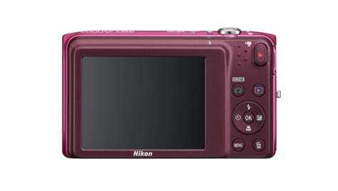 Компактный фотоаппарат Nikon COOLPIX S3500 Pink Lineart