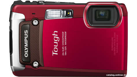 Компактный фотоаппарат Olympus TG-820 красный