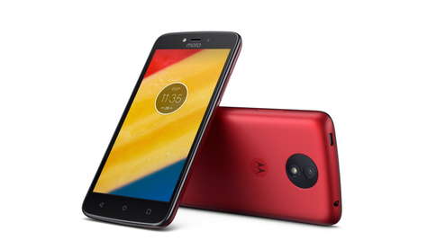 Смартфон Motorola Moto C Plus Red 1/16 Gb