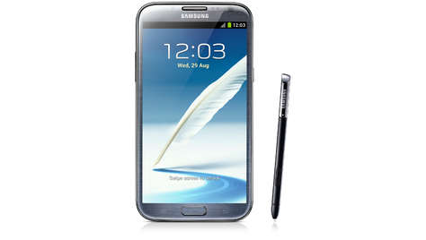 Смартфон Samsung Galaxy Note II GT-N7100 grey 16 Gb