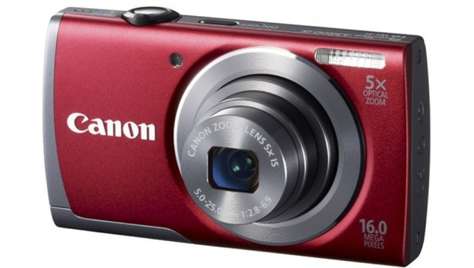 Компактный фотоаппарат Canon PowerShot A3500 IS Red
