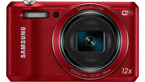 Компактный фотоаппарат Samsung WB 35 F Red