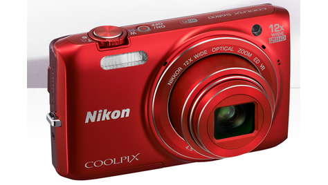 Компактный фотоаппарат Nikon COOLPIX S 6800 Red