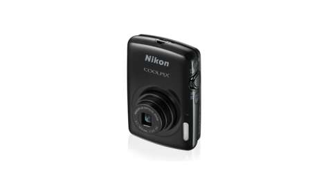 Компактный фотоаппарат Nikon Coolpix S01 Black