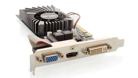 Видеокарта Asus GeForce 210 589Mhz PCI-E 2.0 1024Mb 1200Mhz 64 bit (210-1GD3-L)