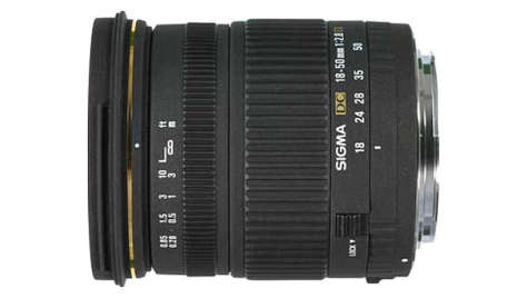 Фотообъектив Sigma AF 18-50mm f/2.8-4.5 DC OS HSM Nikon F