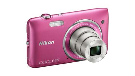 Компактный фотоаппарат Nikon COOLPIX S3500 Pink
