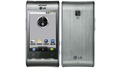 Смартфон LG Optimus GT540 silver