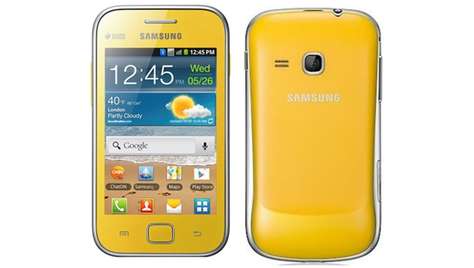 Смартфон Samsung Galaxy Ace Duos GT-S6802 yellow