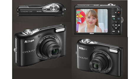 Компактный фотоаппарат Nikon COOLPIX L 30 Black