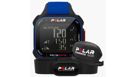 Спортивные часы Polar RC3 GPS BIKE Blue