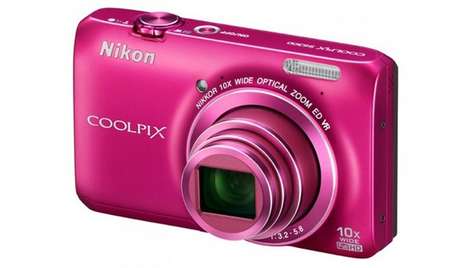 Компактный фотоаппарат Nikon COOLPIX S6300 Pink
