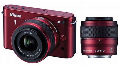 Беззеркальный фотоаппарат Nikon 1 J2 RD Kit + 11-27.5mm