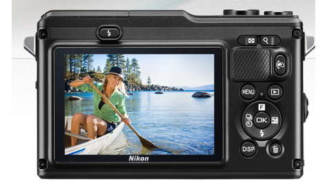 Беззеркальный фотоаппарат Nikon 1 AW1 Kit 1 NIKKOR AW 11–27.5mm f/3.5–5.6 Black