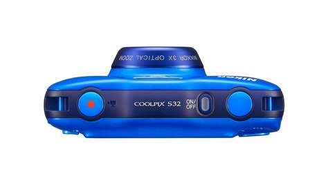 Компактный фотоаппарат Nikon COOLPIX S 32 Blue