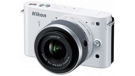 Беззеркальный фотоаппарат Nikon 1 J2 WH Kit + 10-30mm VR