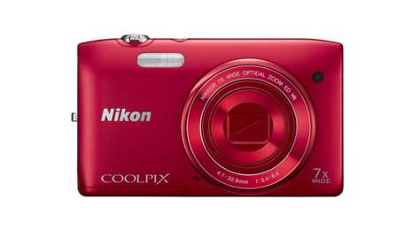 Компактный фотоаппарат Nikon COOLPIX S3500 Red