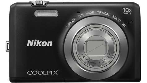 Компактный фотоаппарат Nikon COOLPIX S 6700 Black