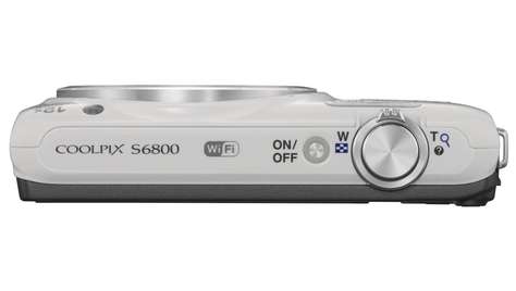 Компактный фотоаппарат Nikon COOLPIX S 6800 White