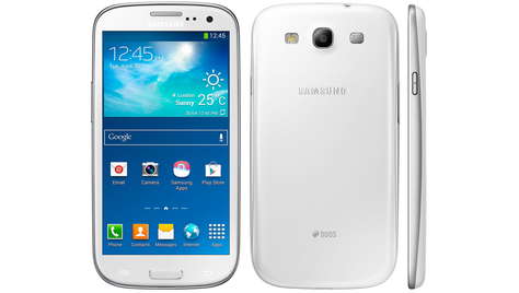 Смартфон Samsung Galaxy S3 Duos GT-I9300I Ceramic White