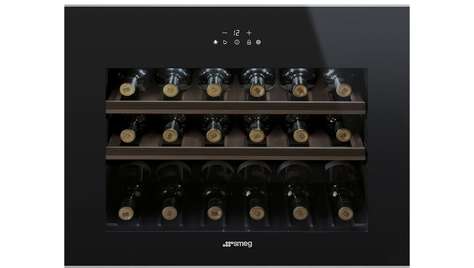 Встраиваемый винный шкаф Smeg CVI618NX