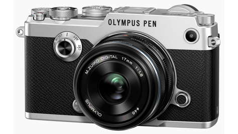 Беззеркальный фотоаппарат Olympus PEN-F 1718 Kit Silver