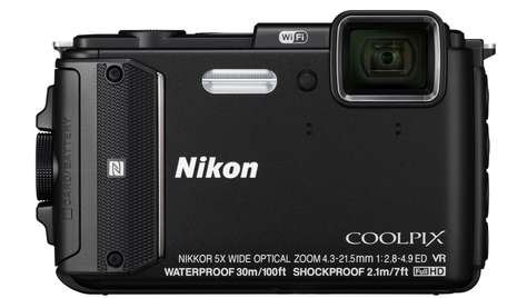 Компактный фотоаппарат Nikon COOLPIX AW130 Black