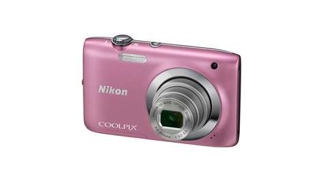 Компактный фотоаппарат Nikon Coolpix S2600 Pink
