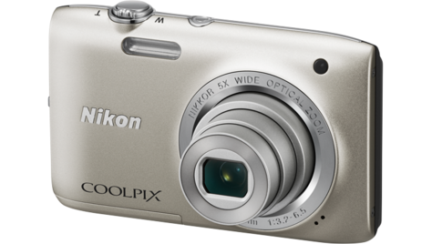 Компактный фотоаппарат Nikon COOLPIX S 2800 Silver