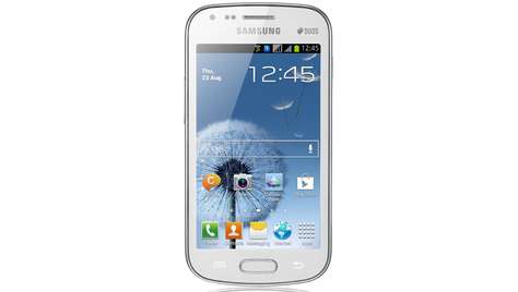 Смартфон Samsung Galaxy S Duos GT-S7562 white