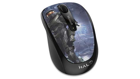 Компьютерная мышь Microsoft Wireless Mobile Mouse 3500 Halo Limited Edition: The Master Chief