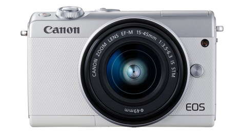 Беззеркальная камера Canon EOS M100 Kit 15-45 mm White