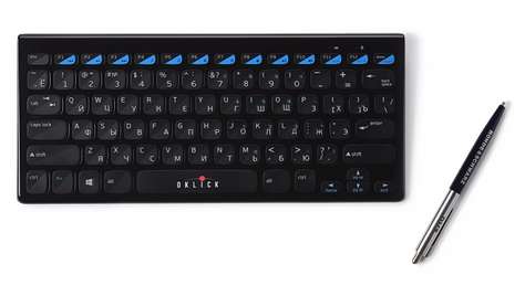 Клавиатура Oklick 850 S Wireless Ultraslim Keyboard