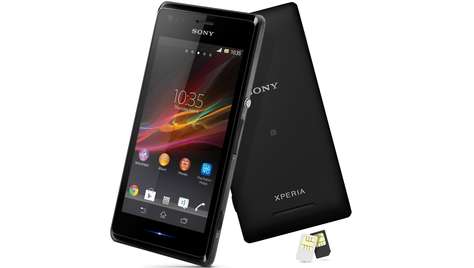 Смартфон Sony Xperia M dual black