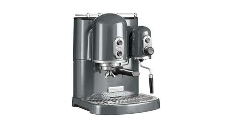 Кофемашина KitchenAid Espresso жемчужный металлик, 5KES2102EMS