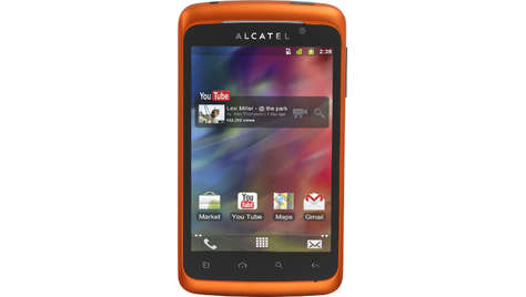Смартфон Alcatel ONE TOUCH 991D play-orange