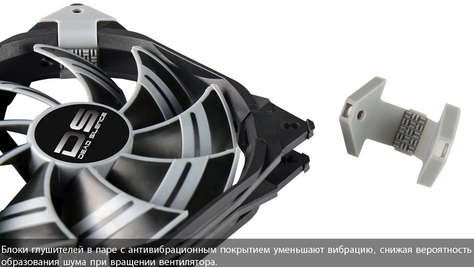 Корпусной вентилятор AeroCool DS Fan Black Edition 140 mm