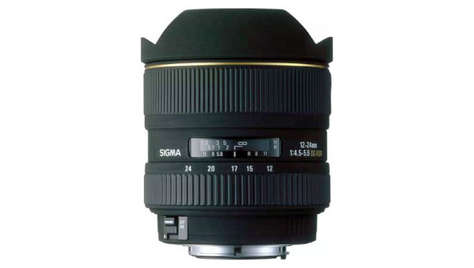 Фотообъектив Sigma AF 12-24mm f/4.5-5.6 EX DG Aspherical HSM Canon EF