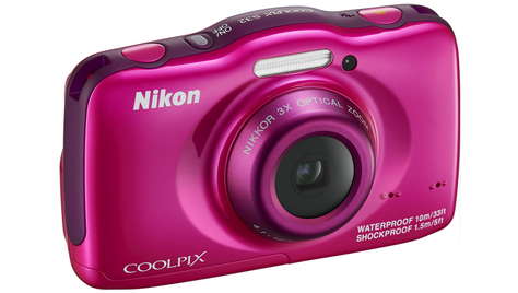 Компактный фотоаппарат Nikon COOLPIX S 32 Pink