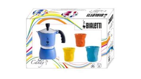 Кофеварка Bialetti гейзер &quot;Fiammetta 3 п.&quot; 4890 (+3 чашки под пластиковые)